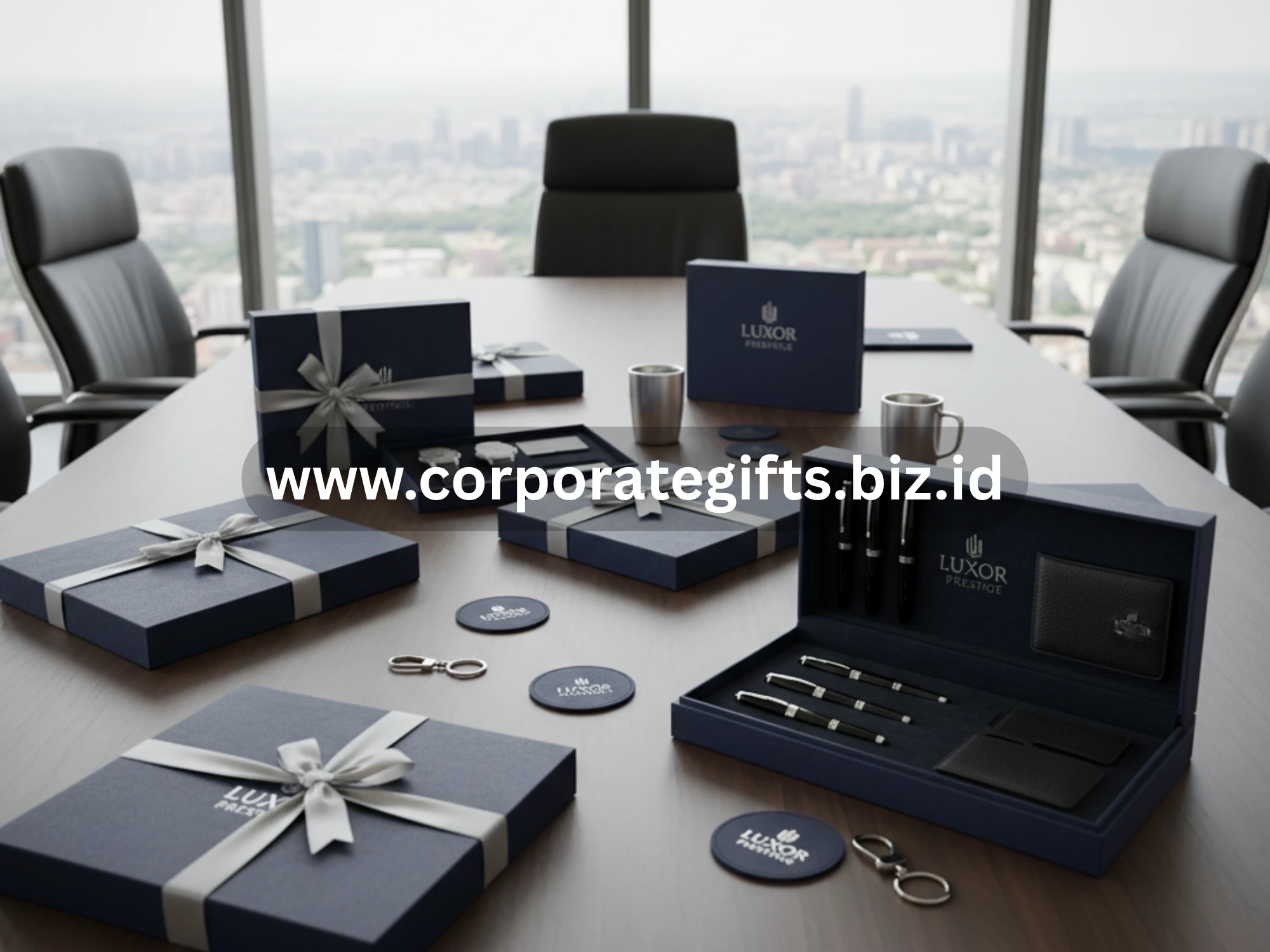 Gift set eksklusif untuk mitra bisnis korporat